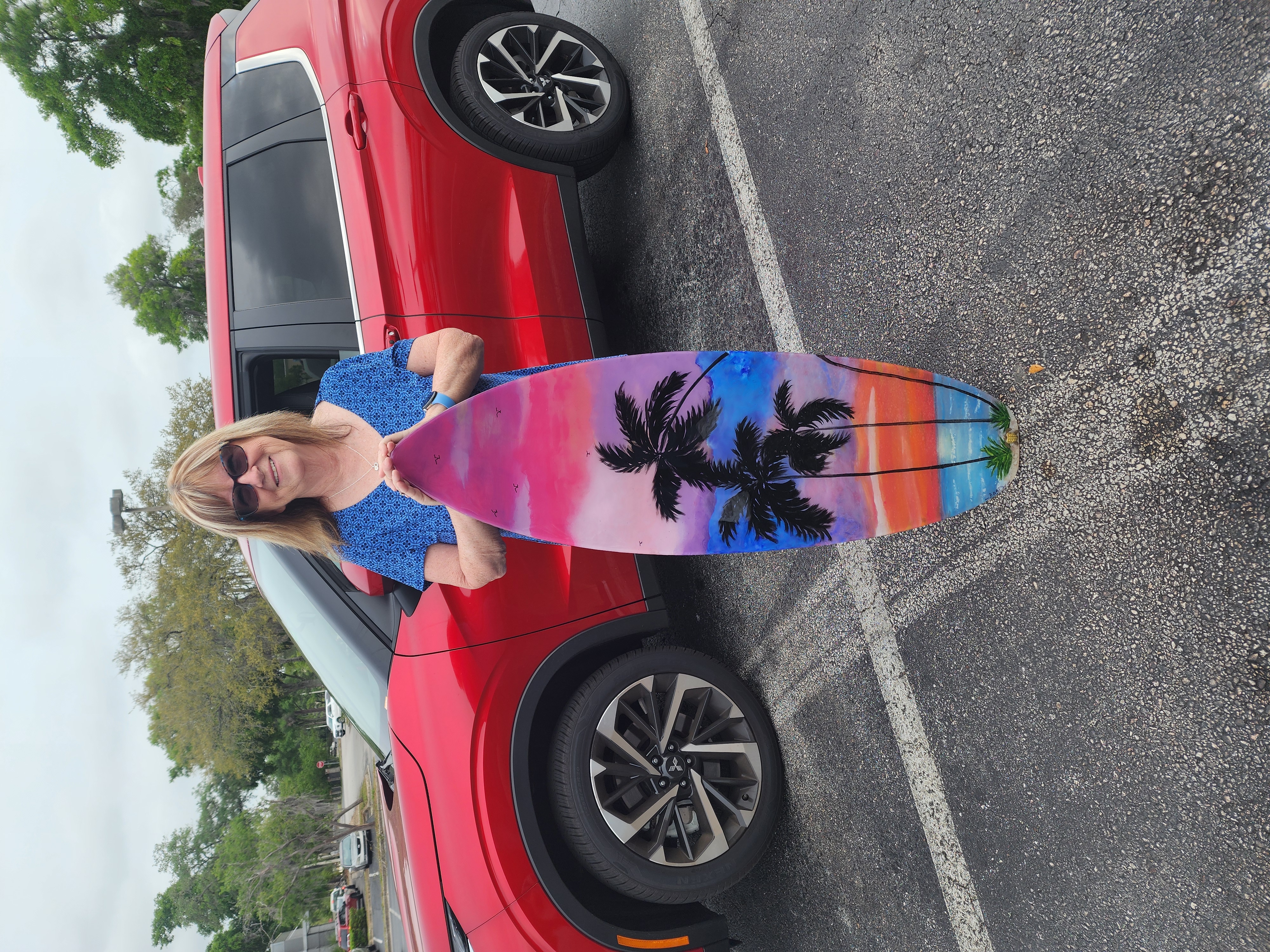 A happy Coastal Treasures customer