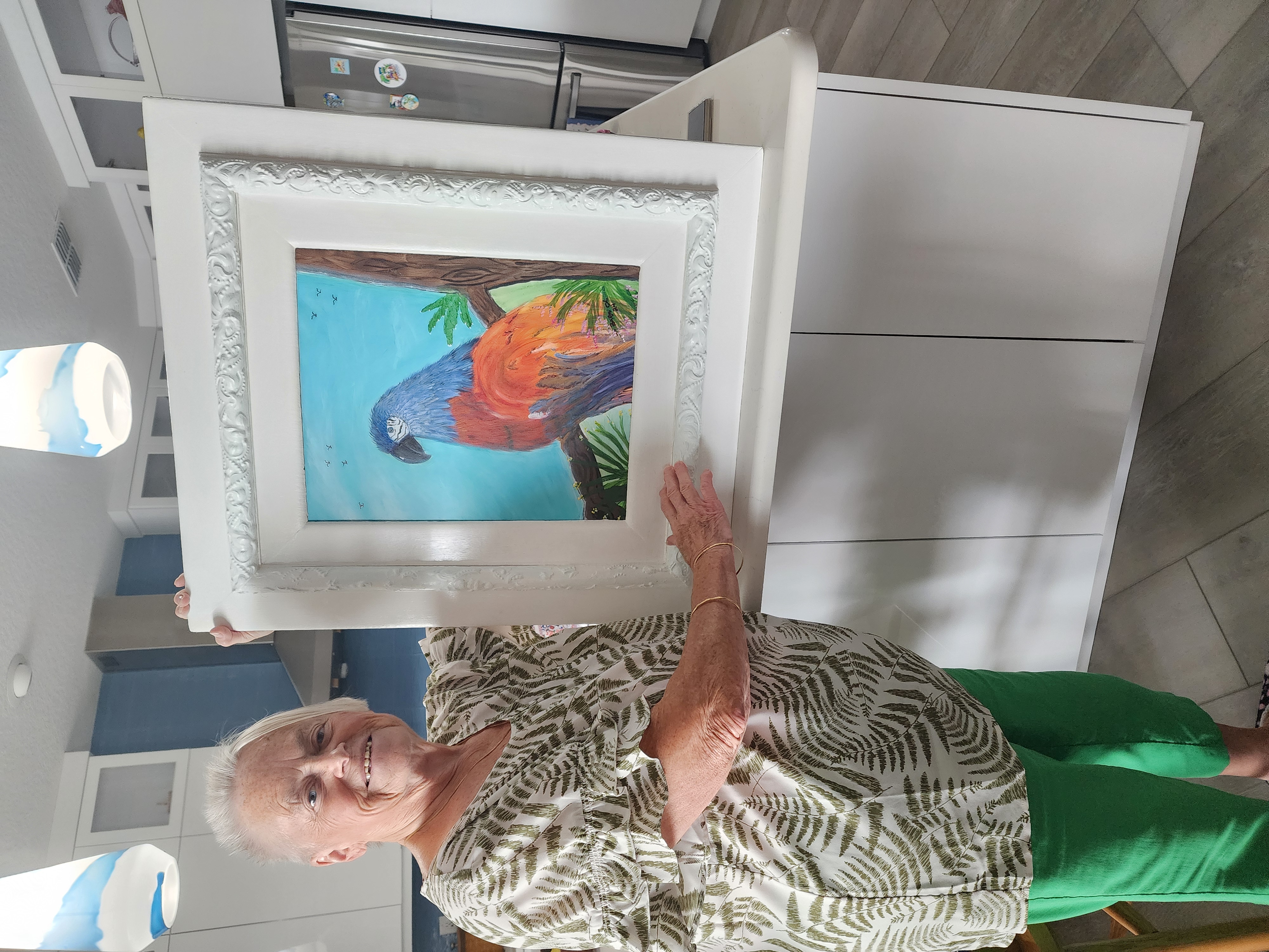 A happy Coastal Treasures customer